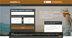 Desktop Screenshot of easycar.de
