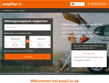 Tablet Screenshot of easycar.de