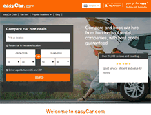 Tablet Screenshot of easycar.com