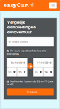 Mobile Screenshot of easycar.nl