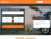 Tablet Screenshot of easycar.es